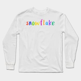 snowflake Long Sleeve T-Shirt